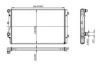 ORDONEZ 2066046 Radiator, engine cooling